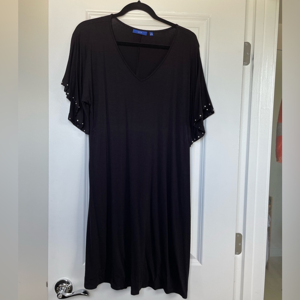Apt 9 Black Knee Length Dress